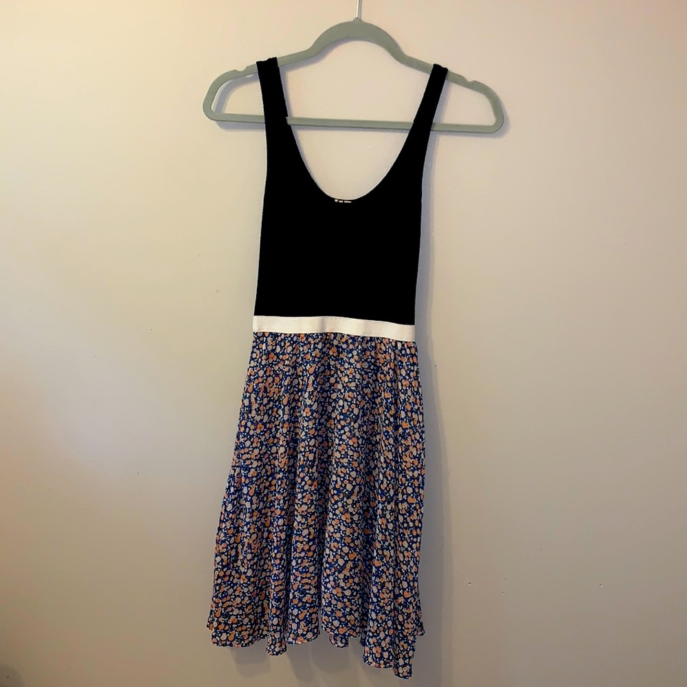 Black Patterned Dress